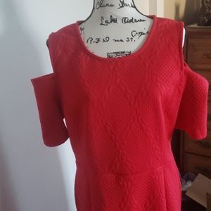 Cold shoulder dress size XL
